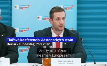 Milan Uhrík (REPUBLIKA): Nahnevaní Nemci a Slováci: Amerika zarába na hlúposti Európy. Už stačilo!