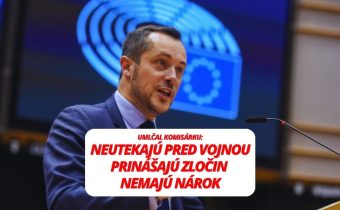 Umlčal komisárku: Neutekajú pred vojnou, nesú zločin, nemajú nárok